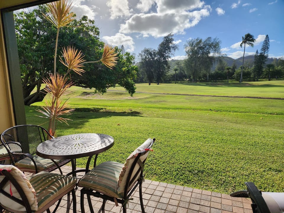 View of Golf Course from our Lanai