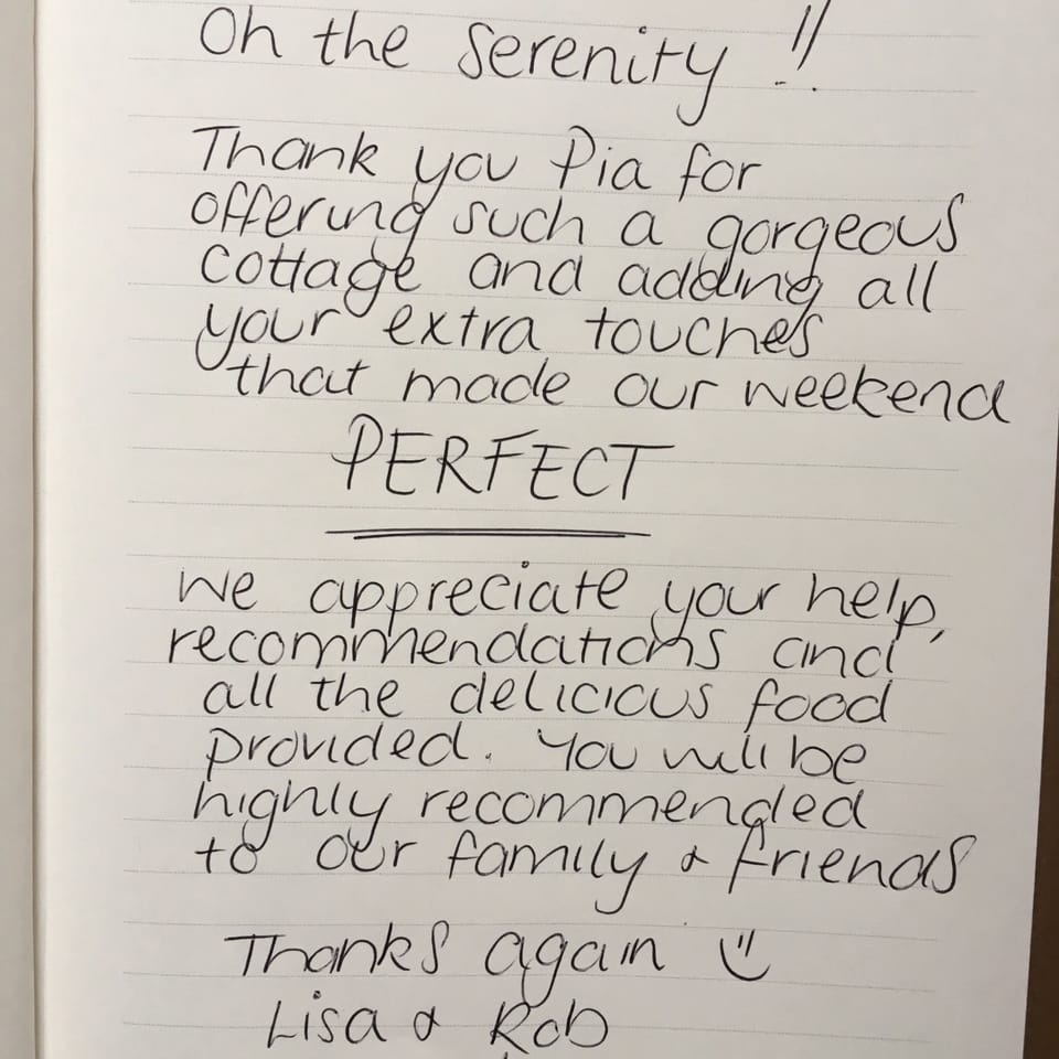 Feedback from our Guests 