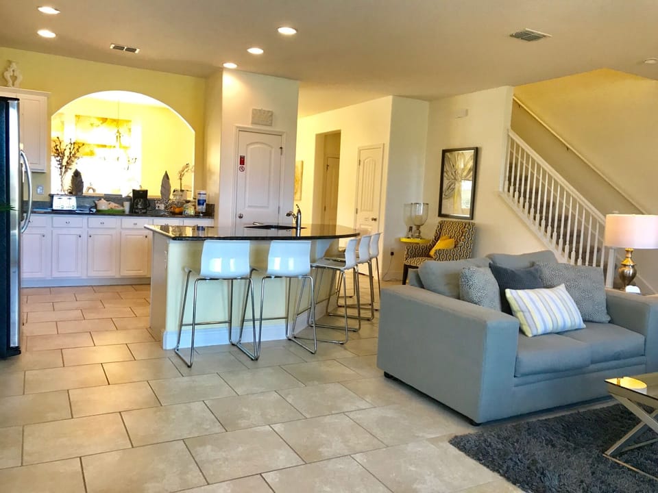 Spacious living area