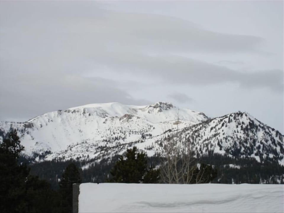 Mountain view out front balcony