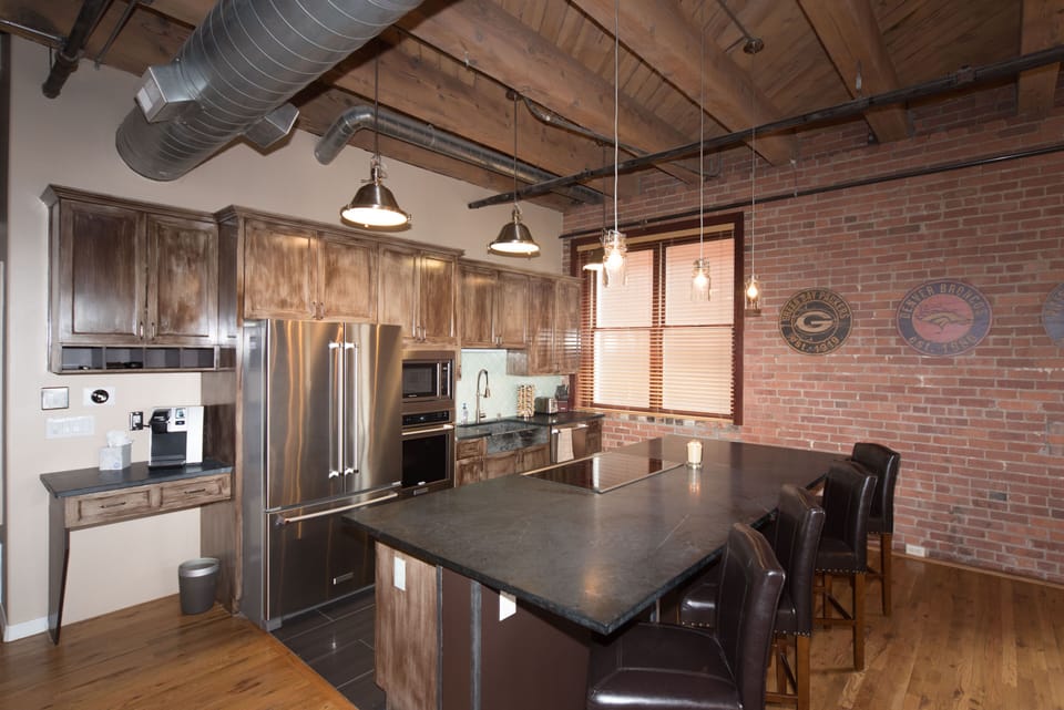Spacious kitchen