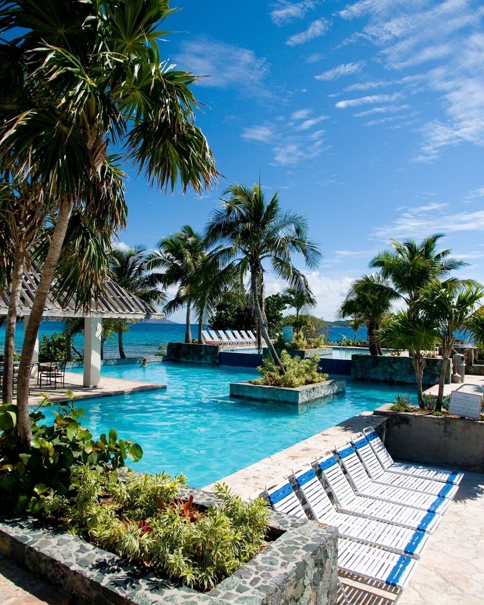 Another view of the pool area.