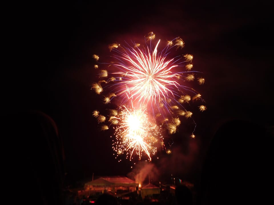 Don't miss the fireworks on the Fourth.