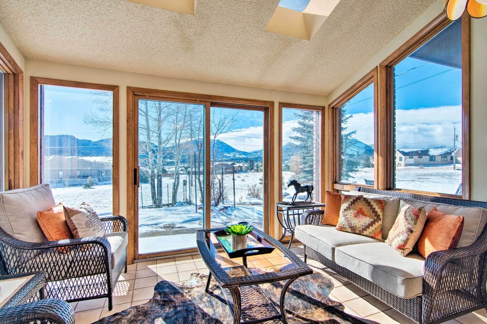 Estes Park Vacation Rental | 3BR | 2.5BA | Steps Required | 1,800 Sq Ft