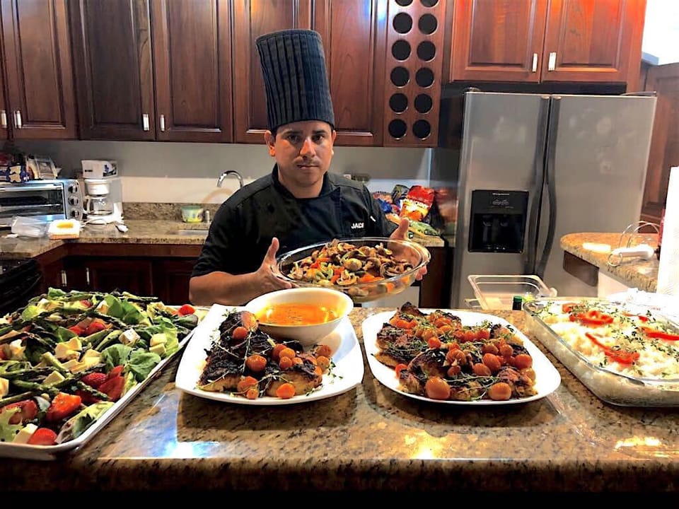 Chef Randall makes incredible dishes to please all pallets. Delicious!