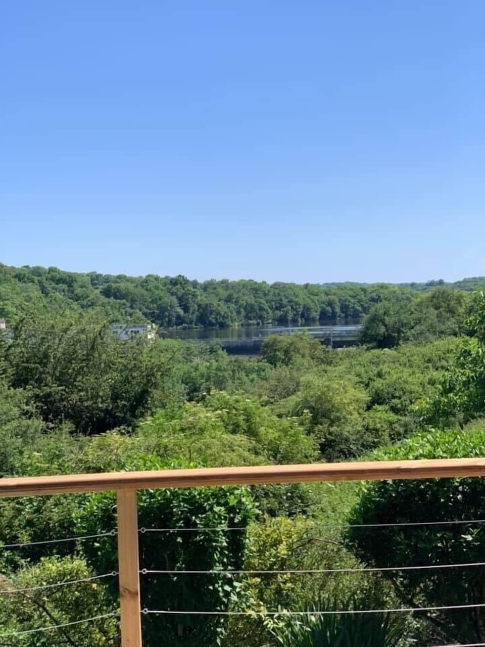 View from terrace