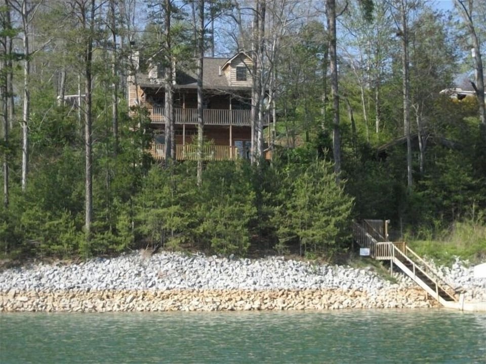 House from Lake