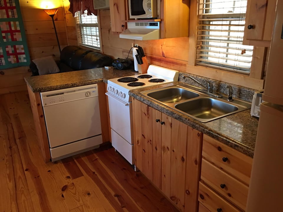 Full kitchen to save you some dough!