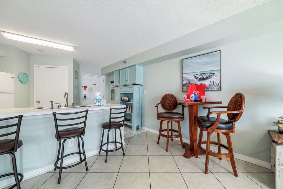 Living and dining area