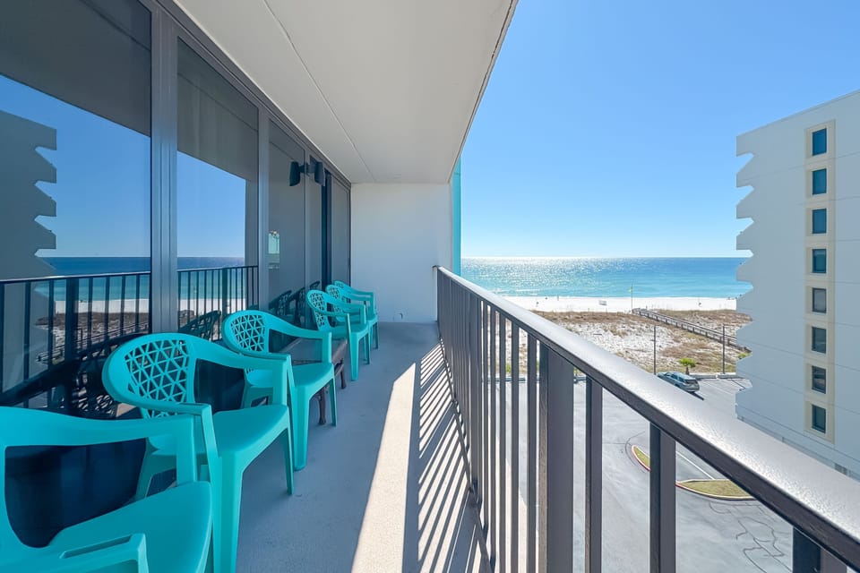 Private balcony