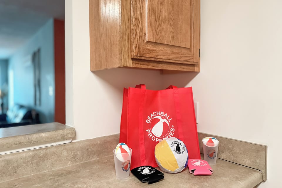 Beachball swag bag!