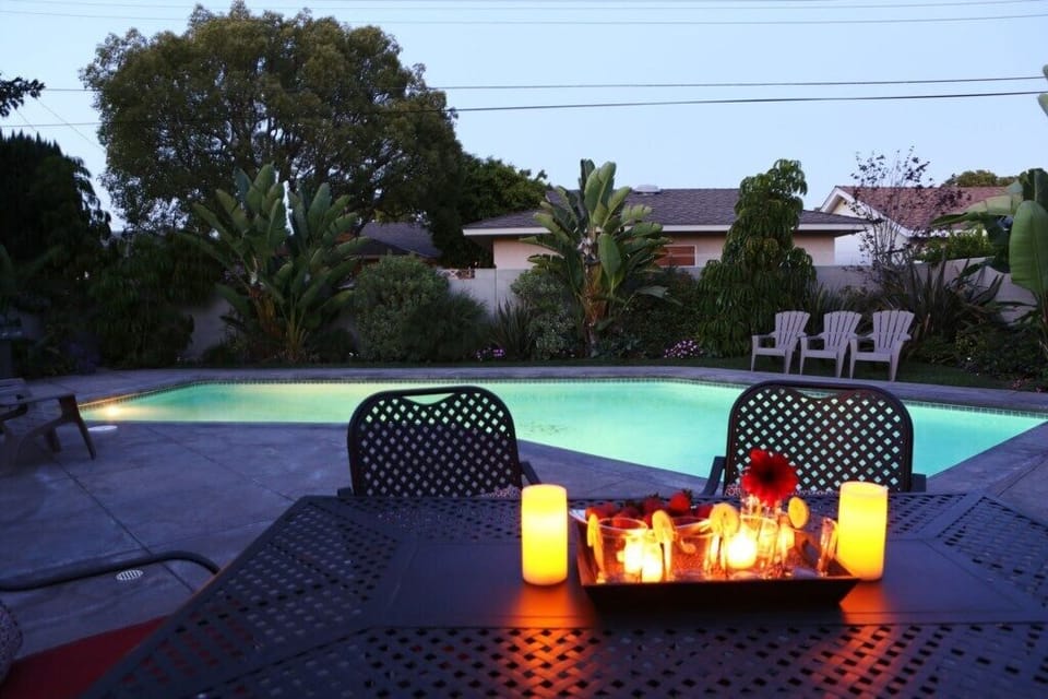 Pool at Dusk