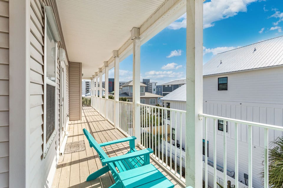 Beach Baby Balcony