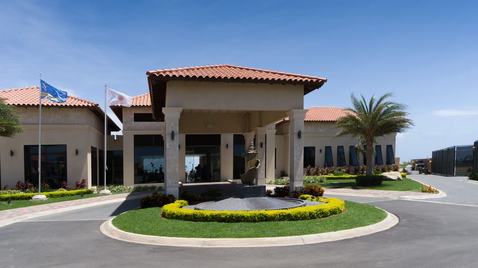Clubhouse entrance