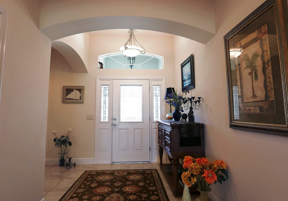 Front door entrance foyer