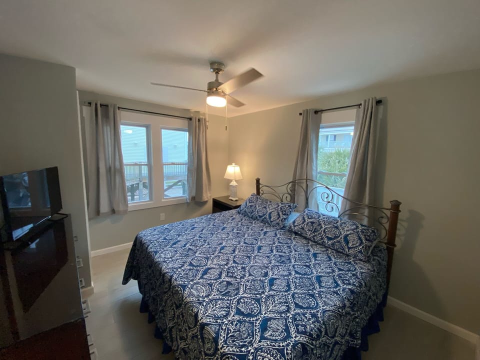 master bedroom with king bed
