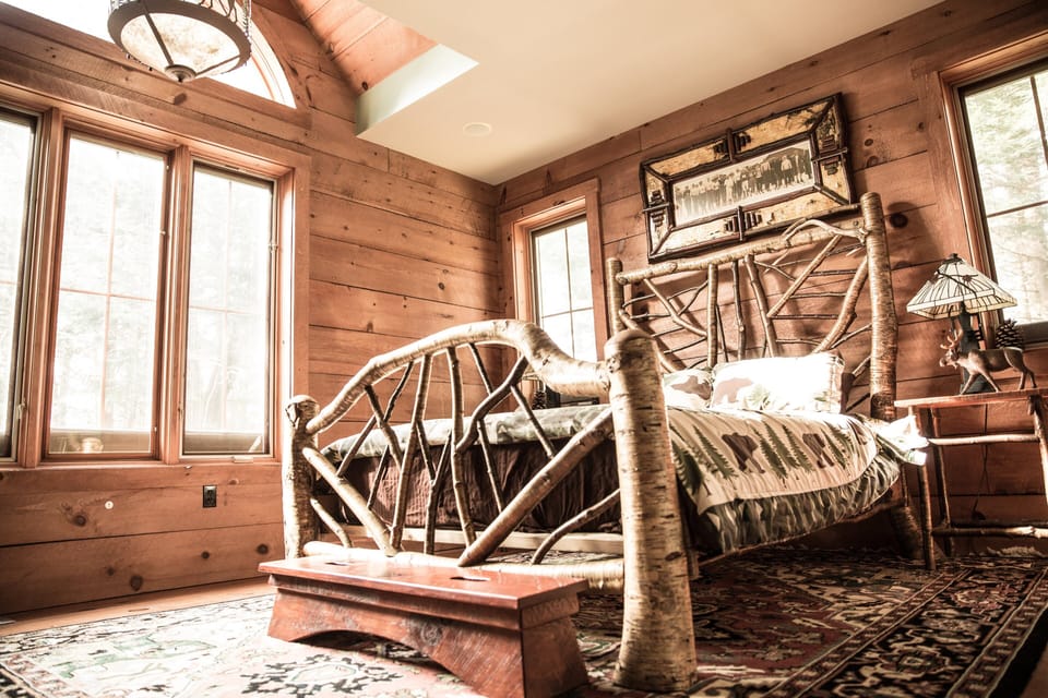 Master bedroom 1 first floor Lake view with private bath