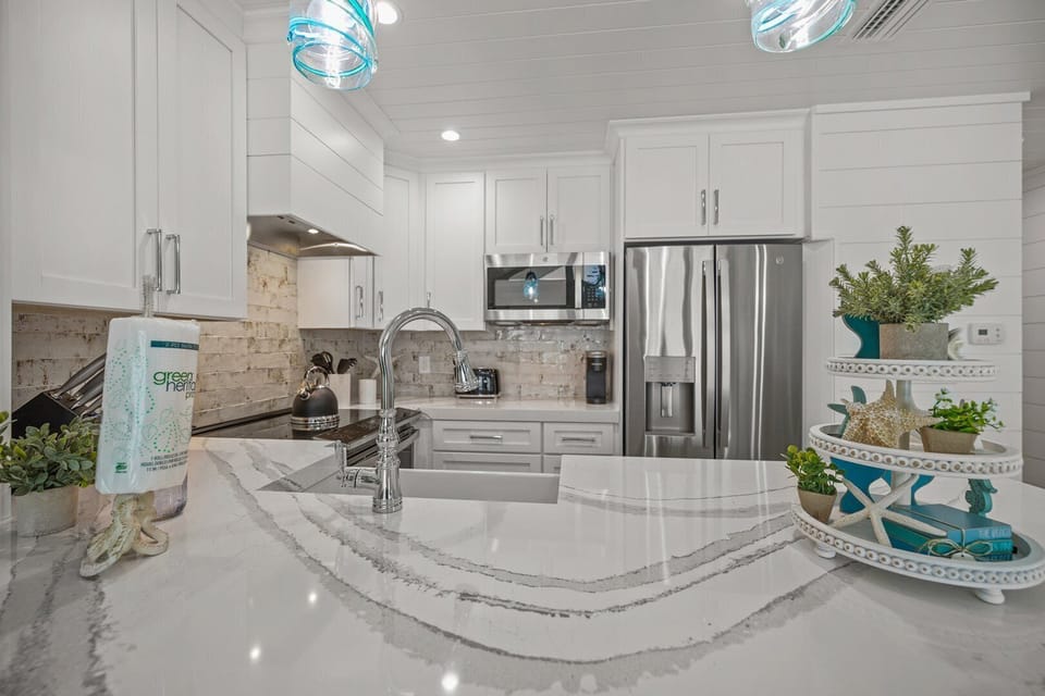 Kitchen with Stainless Steel Appliances