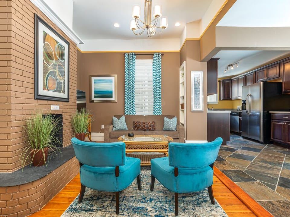 Living Area - Sleeper Sofa