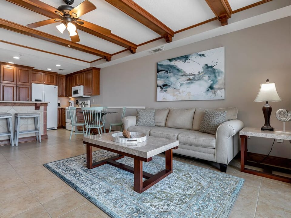 Open Living area with Attached Balcony