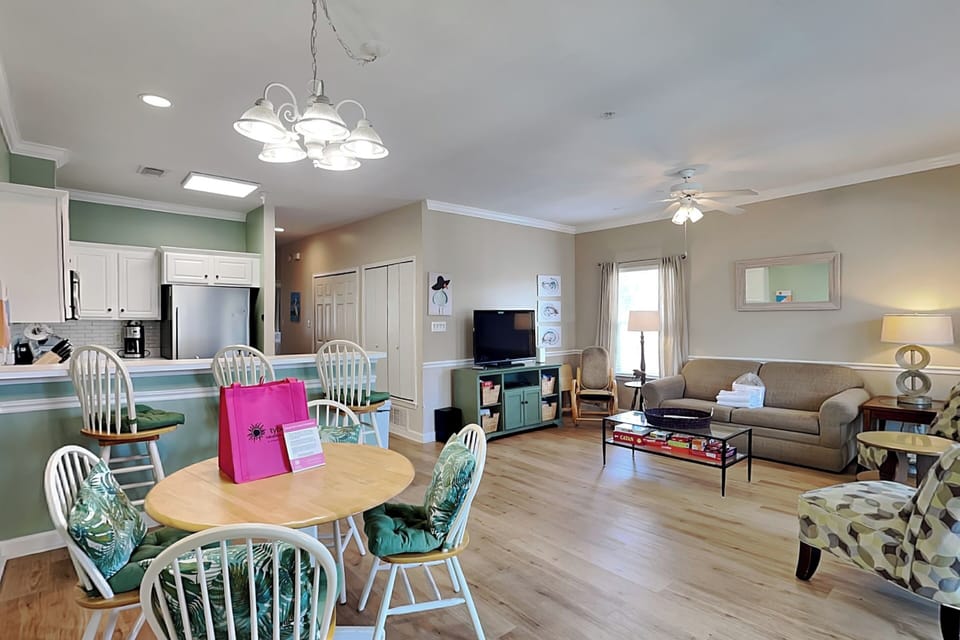 Open Living & Dining Space
