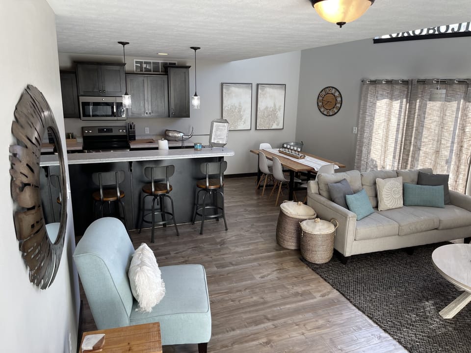 Open concept area
