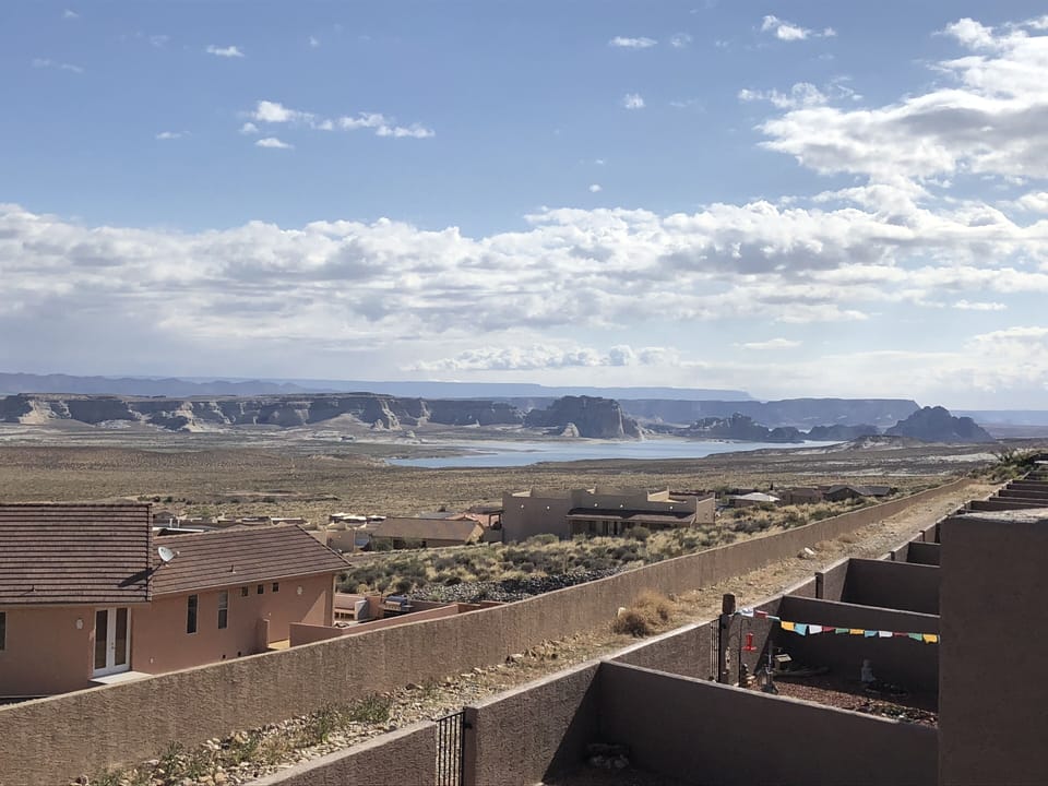 Entry level view of Lake Powell and GSE National Monument