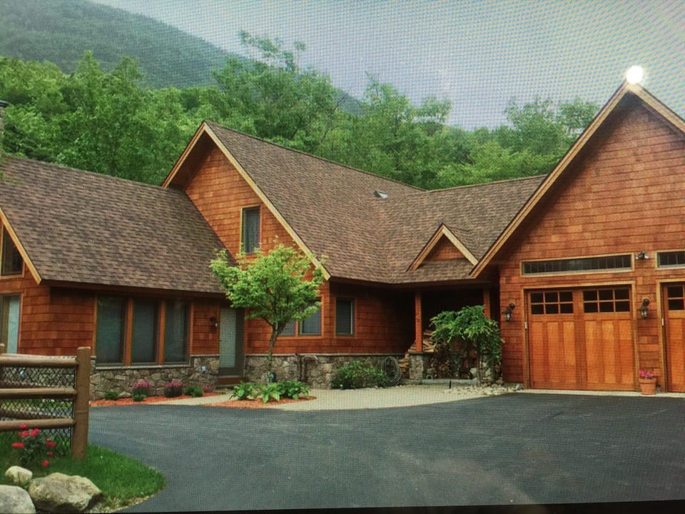 Exterior with ample parking