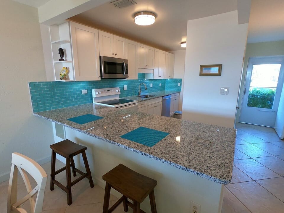 Remodeled kitchen new appliances