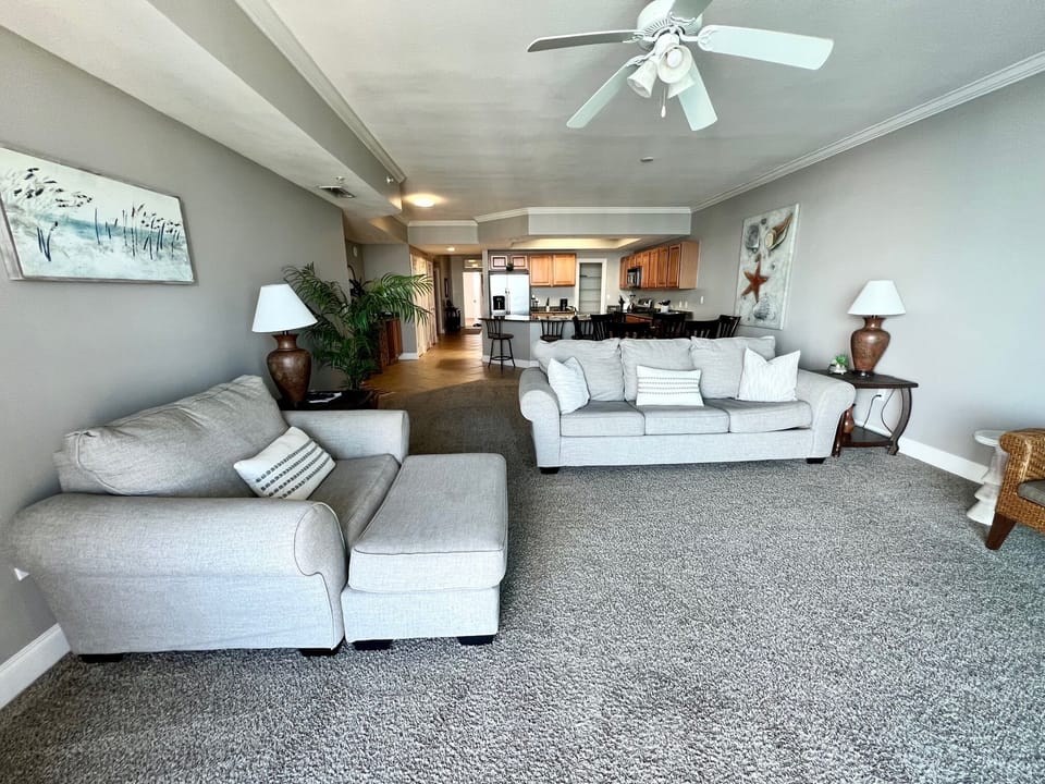 Living area now has new hard flooring
