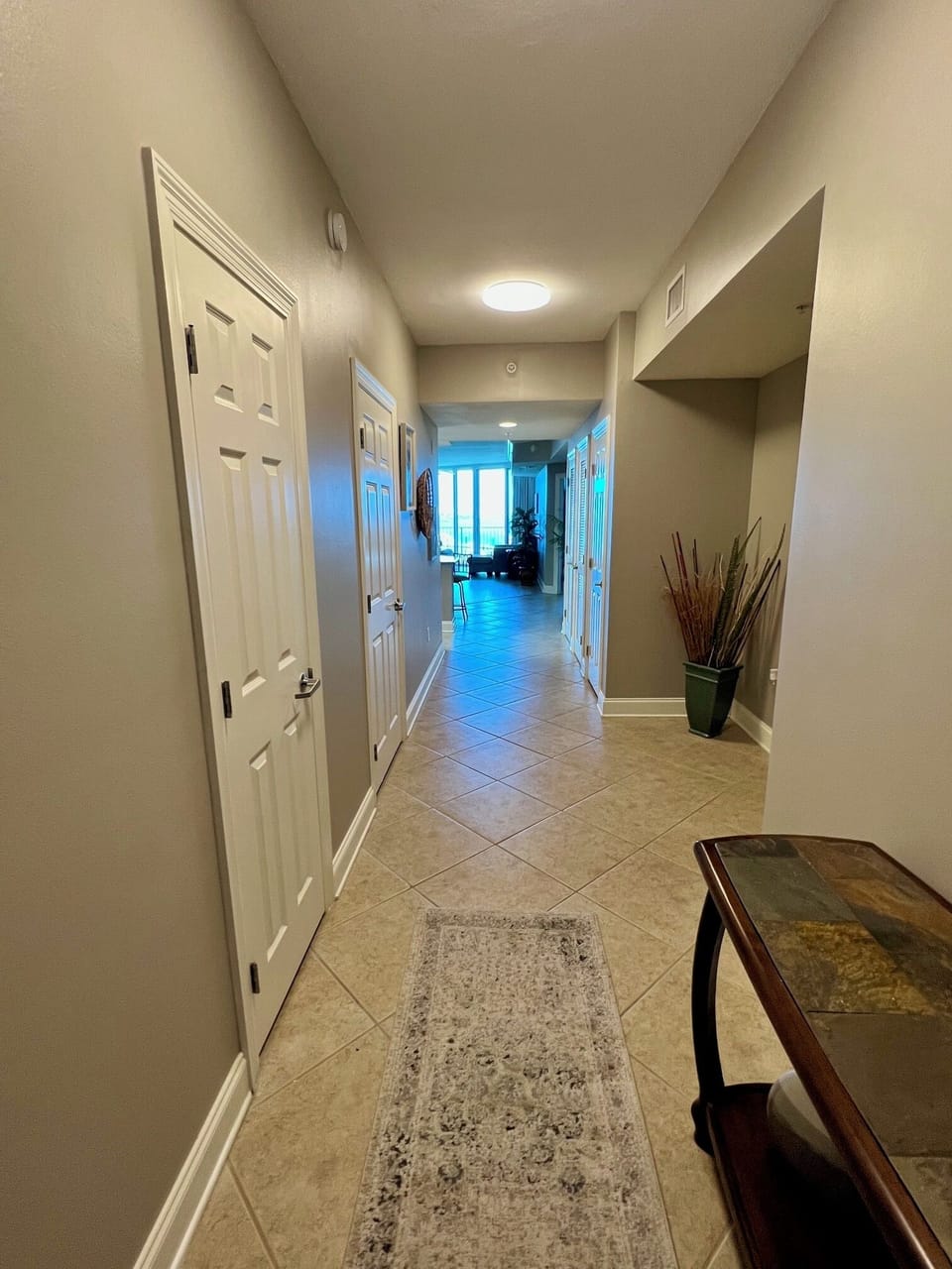 Entry hallway