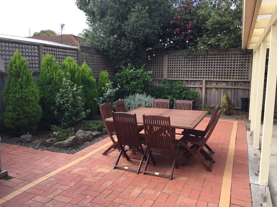 Outdoor entertaining