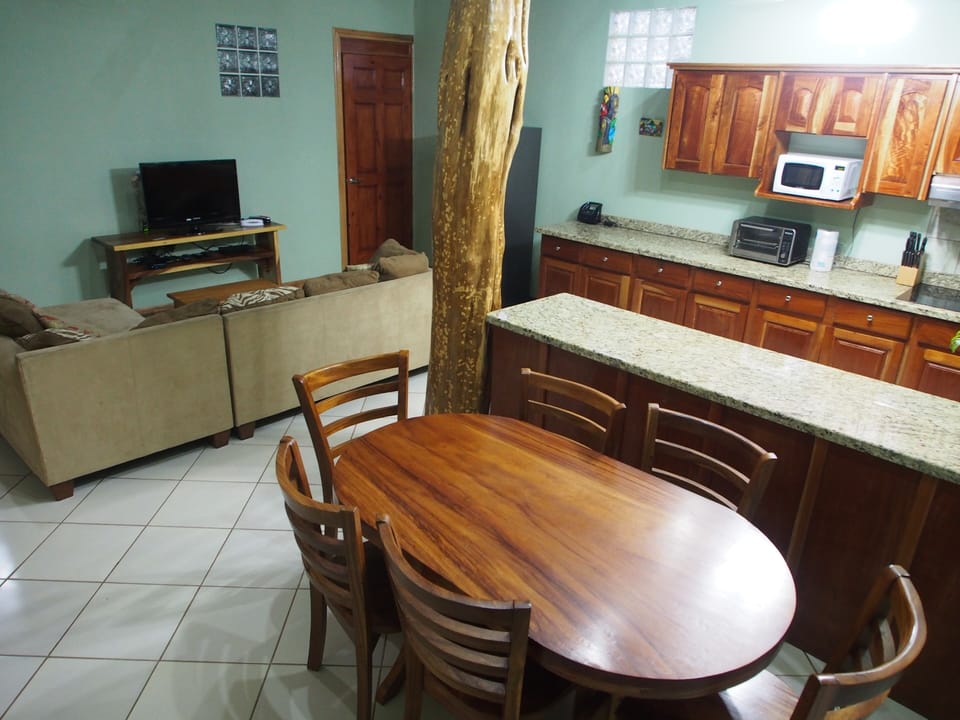 Kitchen and Living Room in the second house