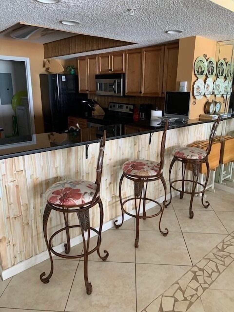 Bar Stools at Kitchen Bar