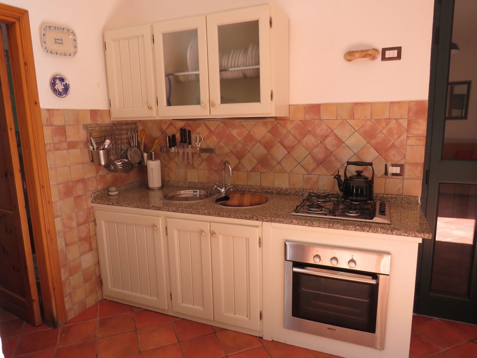 fully equipped kitchen area