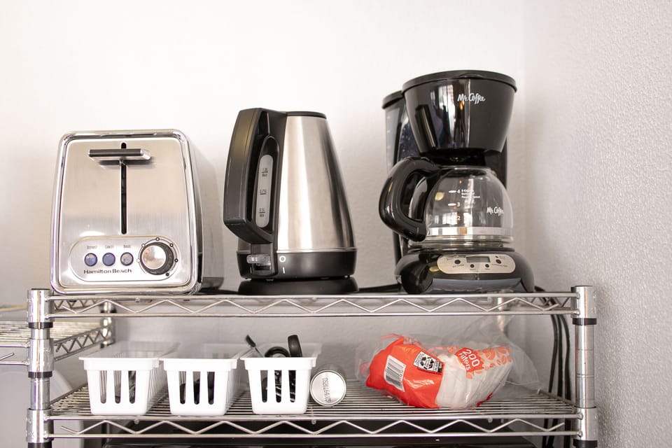 Appliances provided