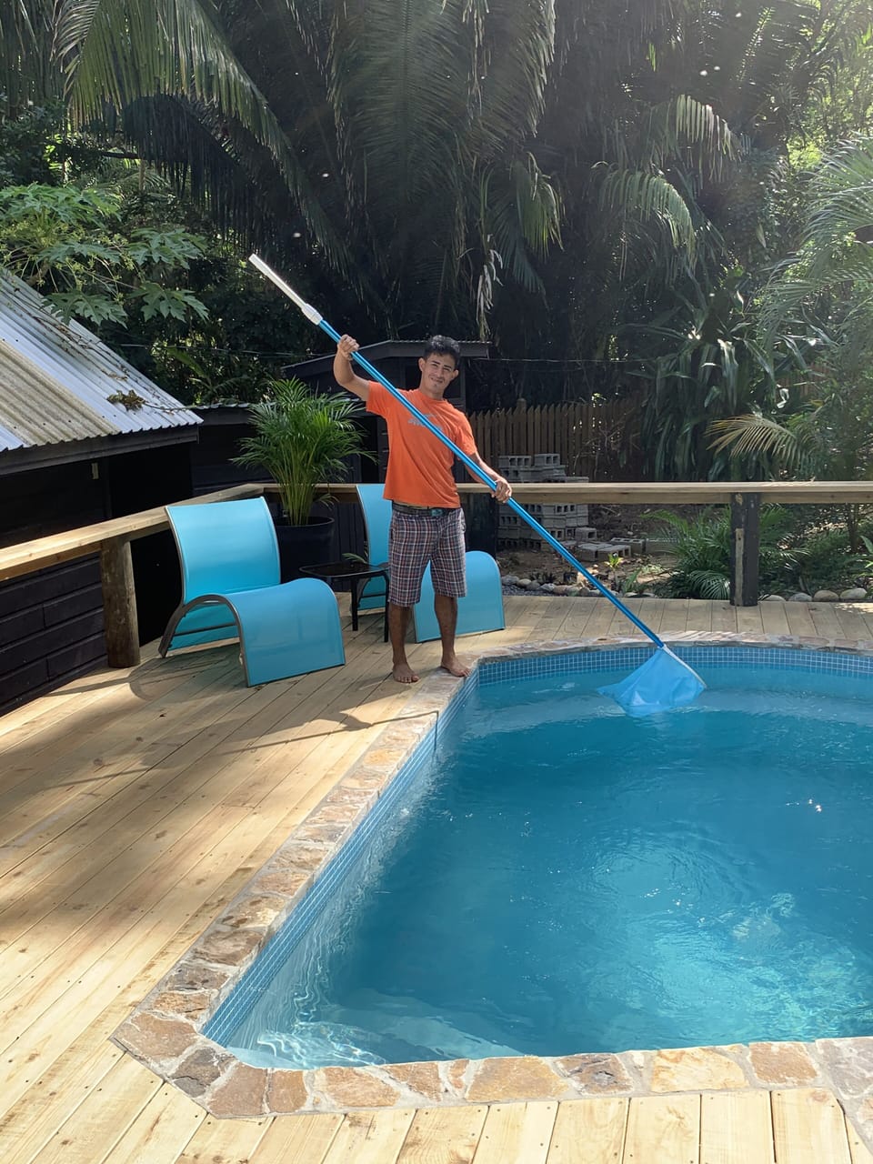 Our 24/7 grounds keeper keeper, Jose