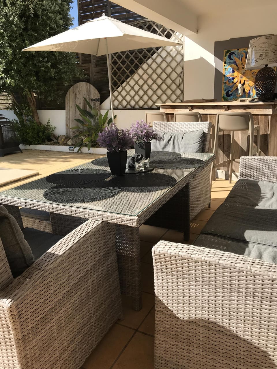 and dining set