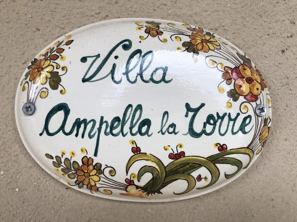 Name plate.