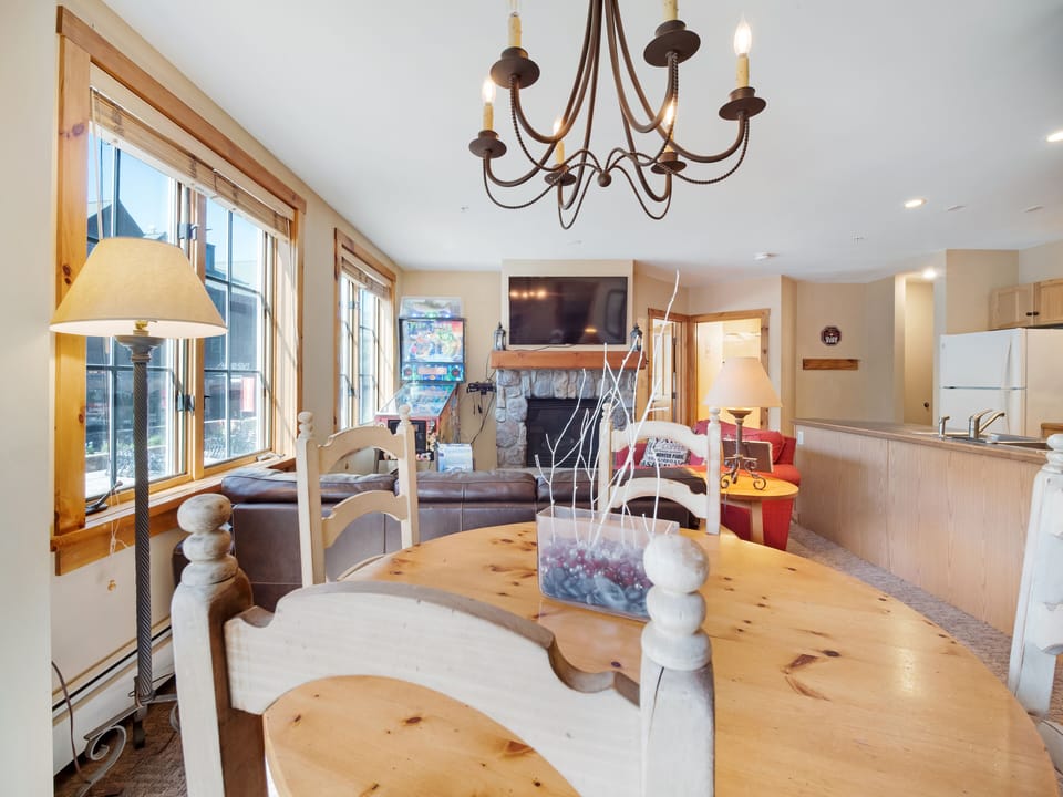 spacious living room