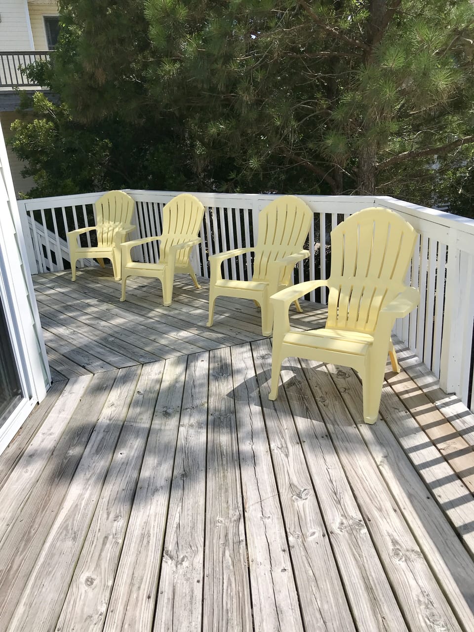 Relax on front deck