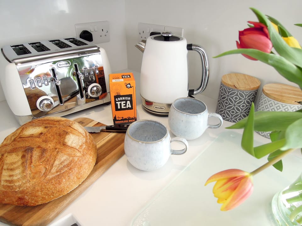 Well-equipped kitchen with quality appliances