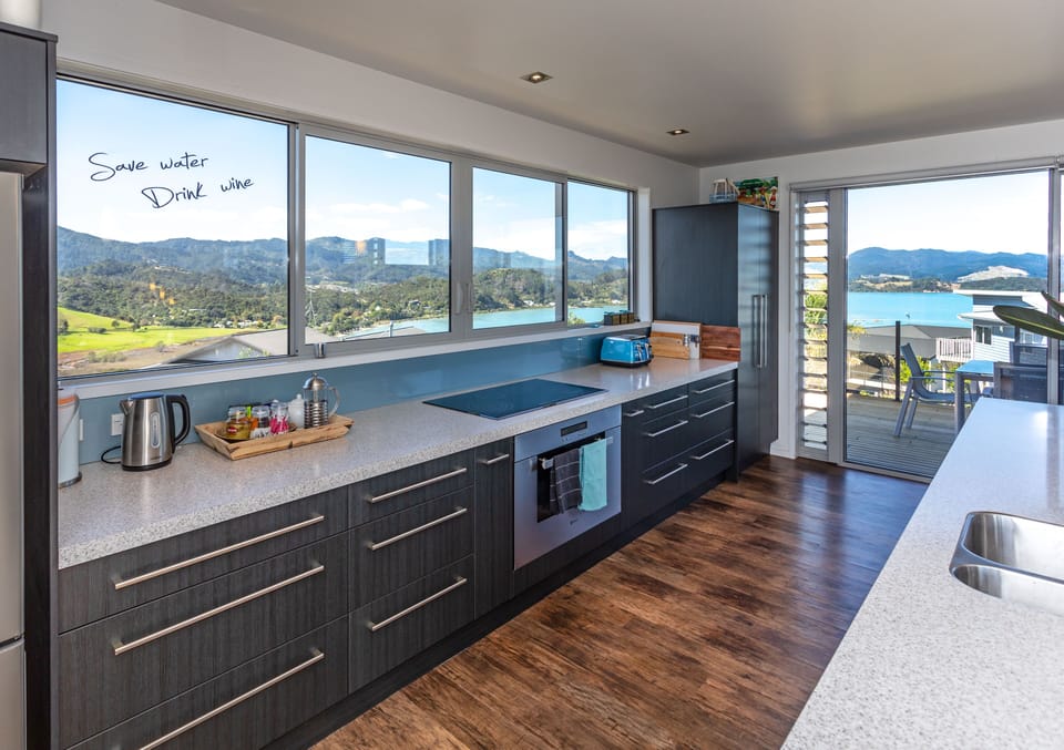 Large working kitchen