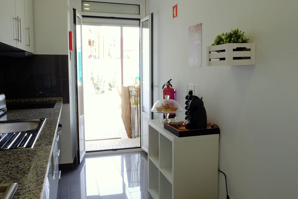 We provide you a coffee machine and some coffees for your first days.