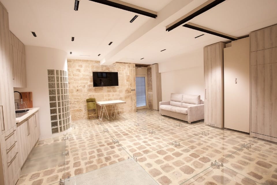 Overall view of the loft from bedroom #1