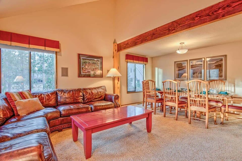 Large Open Living Room and Dining Room