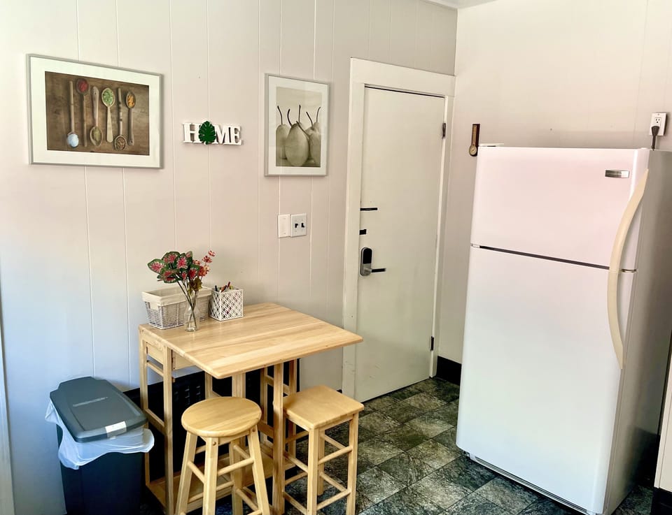 Fully equipped kitchen to make you feel at home.
