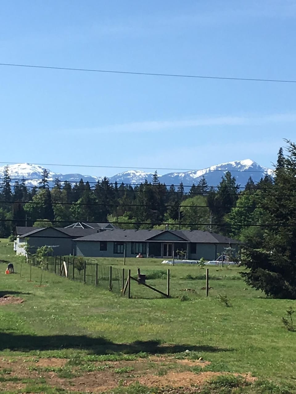 View from private deck