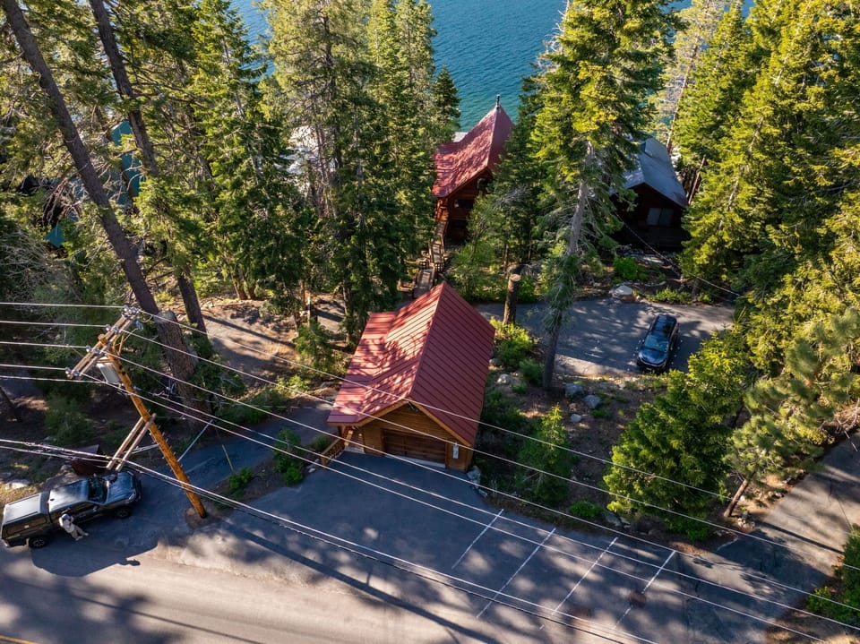 View of the home from the street