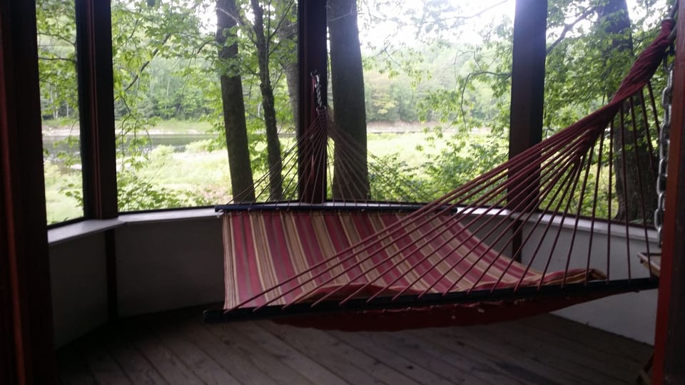 hammock view from gazebo